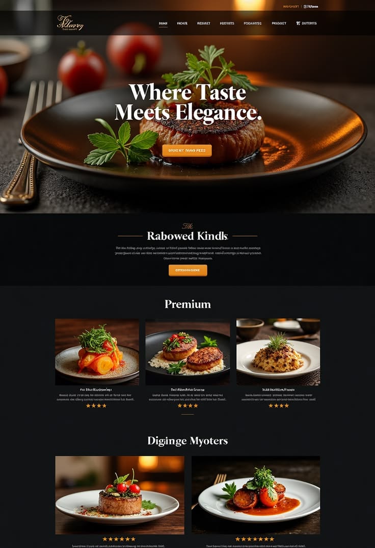 Restaurant Website